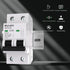 Miniature Circuit Breaker 120V/240V AC 2Pole 32Amp Smart Circuit Breaker DIN Rail Mount for Marine Power Systems, Solar