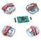 4pcs 50kg Load Cell Half Bridge Strain Gauge Weight Sensor + 1pcs HX711 Amplifier AD Module