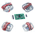 4pcs 50kg Load Cell Half Bridge Strain Gauge Weight Sensor + 1pcs HX711 Amplifier AD Module