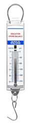 EISCO Premium Spring Balance, 0-2000g / 0-20N - High Resolution, Dual Scale, Acrylic Body with Zero Calibration