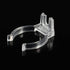 T8 Bulbs Pack 10 MECCANIXITY U Clips Holder Bracket Fluorescent Tube Light Fixture Plastic Pipe End Clamps Base