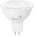 Bioluz LED 6 Pack MR16 Bulb, 50W Halogen Replacement, Non-Dimmable 7W 3000K, 12V AC/DC, Pack of 6