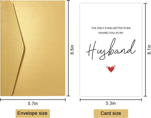 Obbyidk Pregnancy Announcement Card for Husband, Congratulation Dad to Be Card, Baby Announcement Cards Gifts, The Only