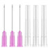 100Pcs 18G 1.5 Inch (38MM) Luer Lock Needle for Measuring, Refilling Ink, Industrial and Crafts Individually Packed