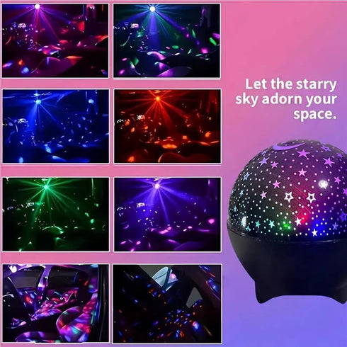OFAPLFKUR 1 LED Lights Projector Starry Sky Night Light Projector Baby Lamp Decor Starry Moon Galaxy Projector for Kids