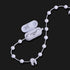 BBTO 30 Pack Chain Connectors Roller Shade Beaded Connector Plastic Replacement Clips for Window (White)