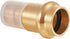 (Pack of 10) EFIELD 1/2 inch Press X 1/2 inch PEX-A Expansion Coupling Brass Adapters for Pipe Connection