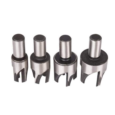 Rocaris 8pcs Wood Plug Cutter Drill Bit Set, Straight and Tapered Cutting Tool, 6mm 10mm 13mm 16mm