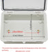 Zulkit Junction Box - ABS Plastic Dustproof Waterproof IP65 Electrical Box, Clear Cover with 2 Cable Glands
