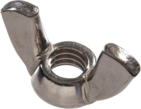 The Hillman Group 3000 Stainless Steel Wing Nut, 6-Pack, 10-24-Inch
