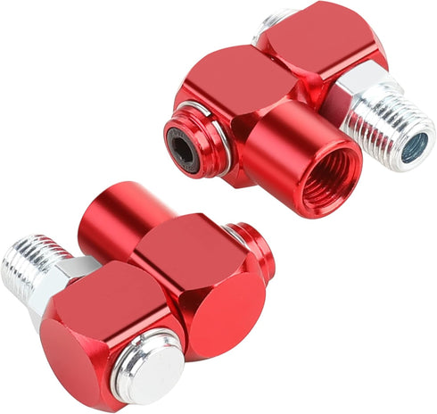 Hromee 1/4 Inch NPT 360 Degree Swivel Air Hose Connector, 2 Pack Industrial Fittings