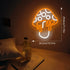 Dimmable 3d Mushroom Neon Sign Led Cute Night Light Wall Art Mushroom Neon Signs For Game Room Bedroom Decor Holiday