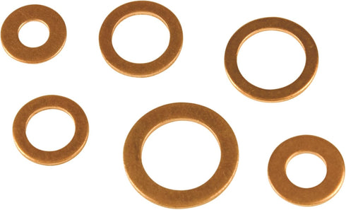 Performance Tool W5217 110pc Copper Washer Assortment