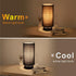 lifeholder Table Lamp, Bedside Nightstand Lamp, Simple Desk Lamp, Cylinder Table Lamp for Bedroom Living Room Office