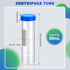 Xuhal 200 Counts 50ml Centrifuge Tubes with Screw Cap, Self Standing Plastic Test Tubes for Science