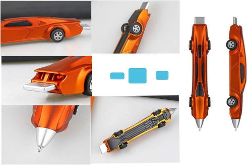 The New 6PCS Sports Car Pens, Ballpoint Funny Pens for Kids, Novelty Cute Cool School Supplies Racing Car Gifts