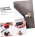 4pcs Cabilock Furniture Stabilizers Anti-Shaking Cabinet Fixators for Bedside Cabinets Reduce Noise and Protect Walls