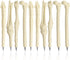 MagicW Creative Novelty Bone Shape Ballpoint Pens, Finger Pen, Nurse Doctor Stationery Gift, Pack of 5