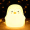 LOVERUIS Baby Night Lights Pudgy Penguins 7 Colors Night Light for Baby