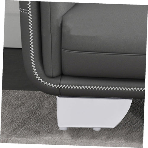 4pcs 5.5cm 1.2mm Homoyoyo Metal Furniture Support Feet Angled Sofa Legs Cabinet Table Replacement Chrome Plated Height