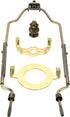 PATIKIL 8 9 10 11 Inch Lamp Harp Kit with Finial, Adjustable