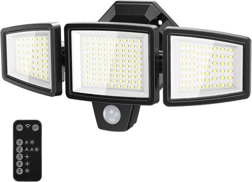 LED Security Lights Motion Sensor Outdoor Lights, 6500K Daylight, IP65 Waterproof, Dusk