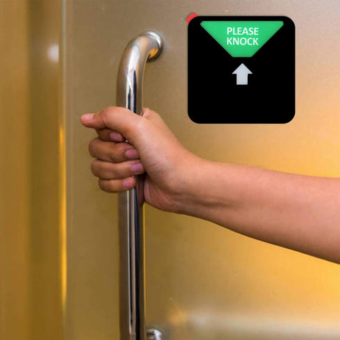 Office Door Signs, 5 Inch Diameter Do Not Disturb Sign, Out of Office Logo, Magnetic & Strong Adhesive Backing