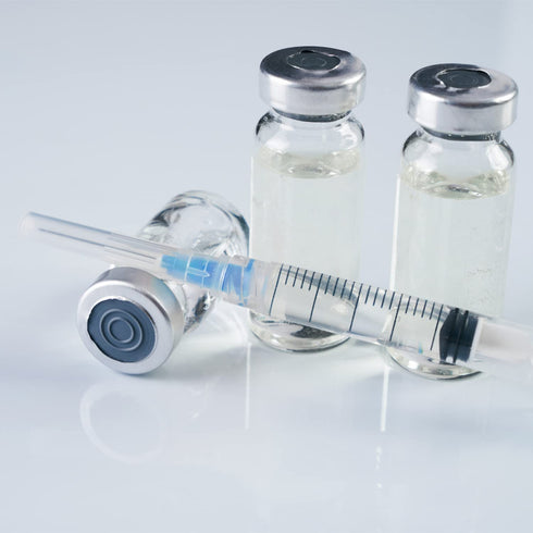 100 Pack 3ml 23Ga Plastic Syringe with Measurement for Scientific Labs, Industrial Dispensing, Disposable Individually