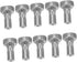 ORFOFE 10pcs Lamp Turn Knobs Replacement Decorative Light Socket Knobs Caps for Table