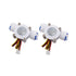 3/8" Quick Connect Water Flow Sensor, Food-Grade Switch Hall Effect Flowmeter Fluid Meter Counter 0.3-10L/min (Pack of