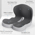 ZHZKGMLBVB Orthopedic Cushion for Office Chair,Memory Foam L-Shaped Integrated Seat Cushions,Improves Sitting
