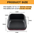 32 Pcs Rectangle Chair Leg Floor Protectors, Silicone Chair Leg Protectors for Hardwood Floors, High Elastic Chair Leg