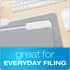 Pendaflex 435013GRA Interior File Folders, Legal, Gray, 1/3 Cut Top Tab (Box of 100)
