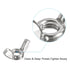 uxcell 5/16"-18 Wing Nut 25 Pcs, 304 Stainless Steel Butterfly Wing Nuts for Machinery, Electronic Equipment, DIY