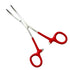 artlab 6.25") German Vinyl Grip Locking Straight & Curved Hemostat -Hemostat Forceps- Stainless Steel Locking Tweezer