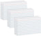 White 5x8 Index Cards Ruled 300PCS, Goefun Flashcards, Notecards for Studying, Recipes,