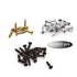 newlng 1600pcs 2MM Small Screws, Phillips Flat Head Cross Self Tapping Tiny Screw Set