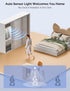 Display,3 Temps&Dimmable counter 68 Closet Light(2 Pack) Under Cabinet Lighting with LED Numeric Color lights, Under