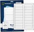 File Folder Labels, Permanent Adhesive 2/3" x 3-7/16", 750 Labels on 25 Sheets, Printable