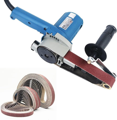 1-1/2 Inch x 30 Inch Sanding Belts, 600 Grits for Belt Sander Tool, Woodworking, Metal Polishing, 10 Pack Aluminum Oxide