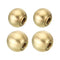 PATIKIL 17.5mm/0.69" 20mm/0.79" Ball Lamp Finials Caps Knob, 4pcs Solid Brass Lamp Shade