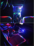 (4 Pack) USB Mini Disco Stick, Multi-coloured LED Atmosphere Stick, Sound-Activated Magic Strobe Party Light for Home