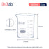 5000mL Low Form Glass Beaker, Graduated 3.3 Borosilicate Glass for Lab, Classroom, Craft, Kitchen, BKLG5000A1
