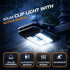 2026 IP65 3 (1pc) LONGLUAN New Solar Clip on Lights Outdoor, Solar Clip Light with Motion Sensor, Waterproof Modes LED