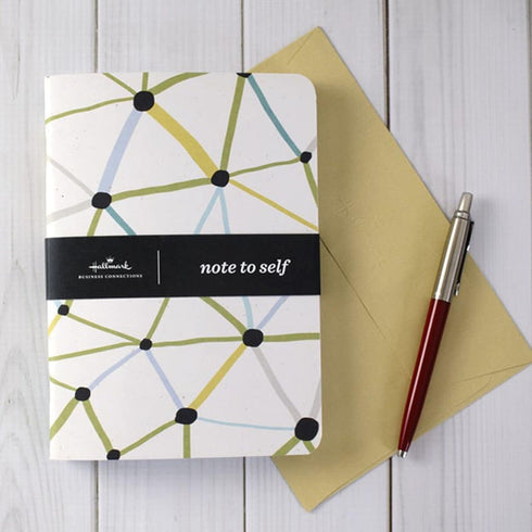 Hallmark Business Assorted Lined Notebooks, 9 Pack (Onward & Upward, 3 Designs) for Employee Gifts