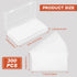 Shappy 301 Pieces Paper Money Holders with 2 Pcs Plastic Storage Case, Clear Currency Sleeves for Cash Dollar Currency