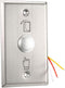 uxcell Door Release Button - Push to Exit Resettable NO/NC/COM Switch for Access Control Panel, 115mmx70mm