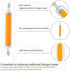 118mm 20W R7S LED Bulb (4 Pack), 200W Halogen Equivalent, 3000K Warm White, J Type T3, 360 Beam Angle