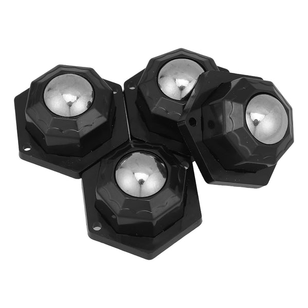 Generic 4pcs Self-Adhesive Universal Swivel Furniture Moving Wheels with Steel Ball Bearings, Mini