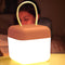 Portable Night Light for Kids,Rechargeable Bedside Lamp,Stepless Dimmable Portable Lantern,360 Lighting,Eye-Caring Table